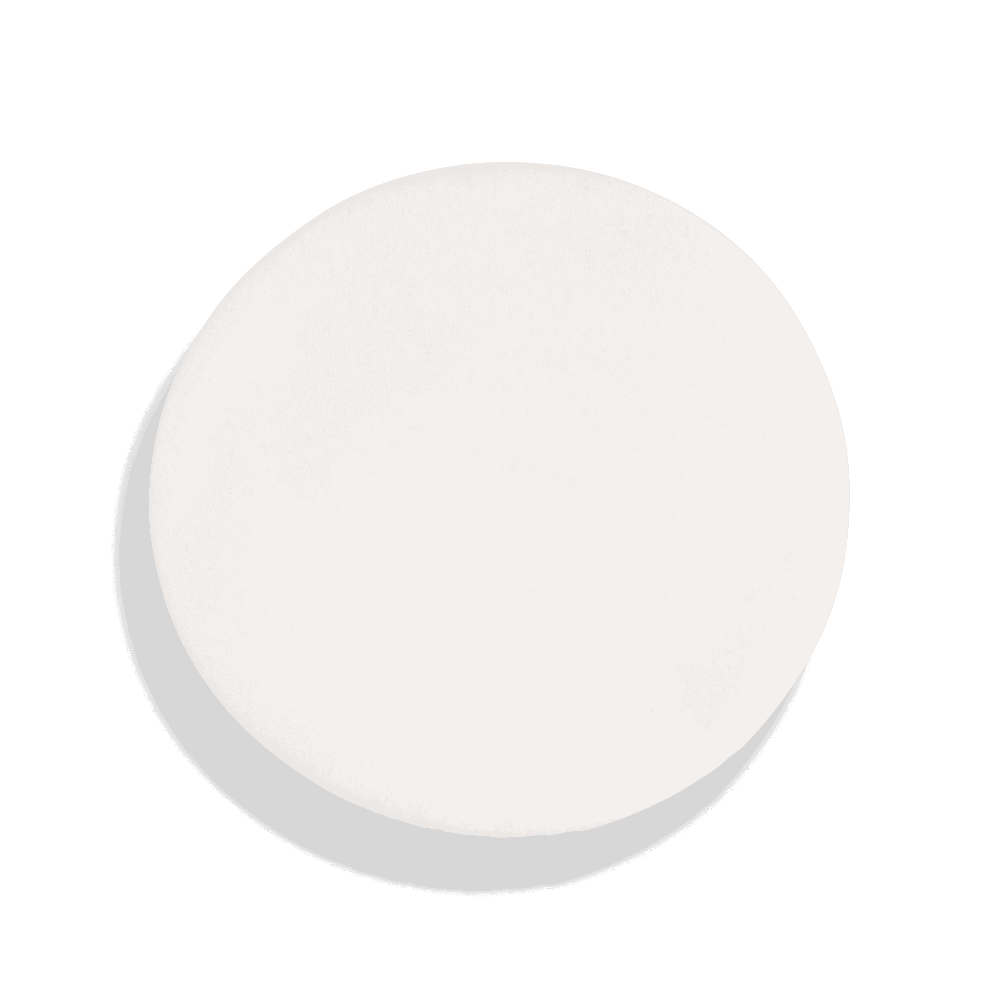 Make-up sponge | round and thin 5 pieces
